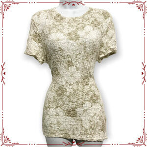 CROFT & Barrow S Floral Top